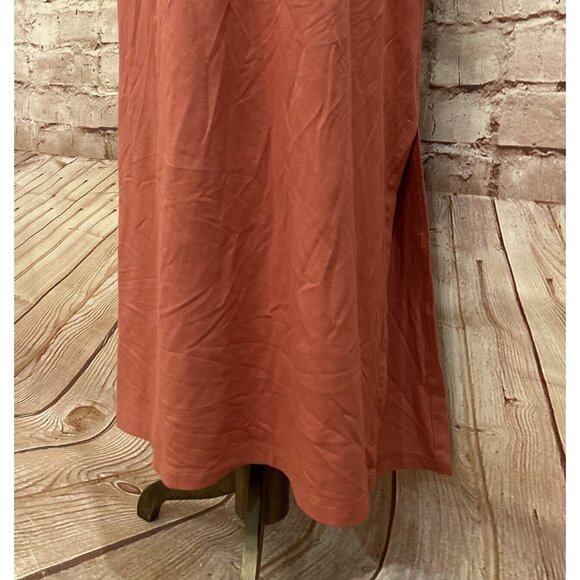 Liz Claiborne Studio Skirt XXL PULL ON Dusty Rose Pink Cedar Stretch Jersey Knit - Picture 3 of 4